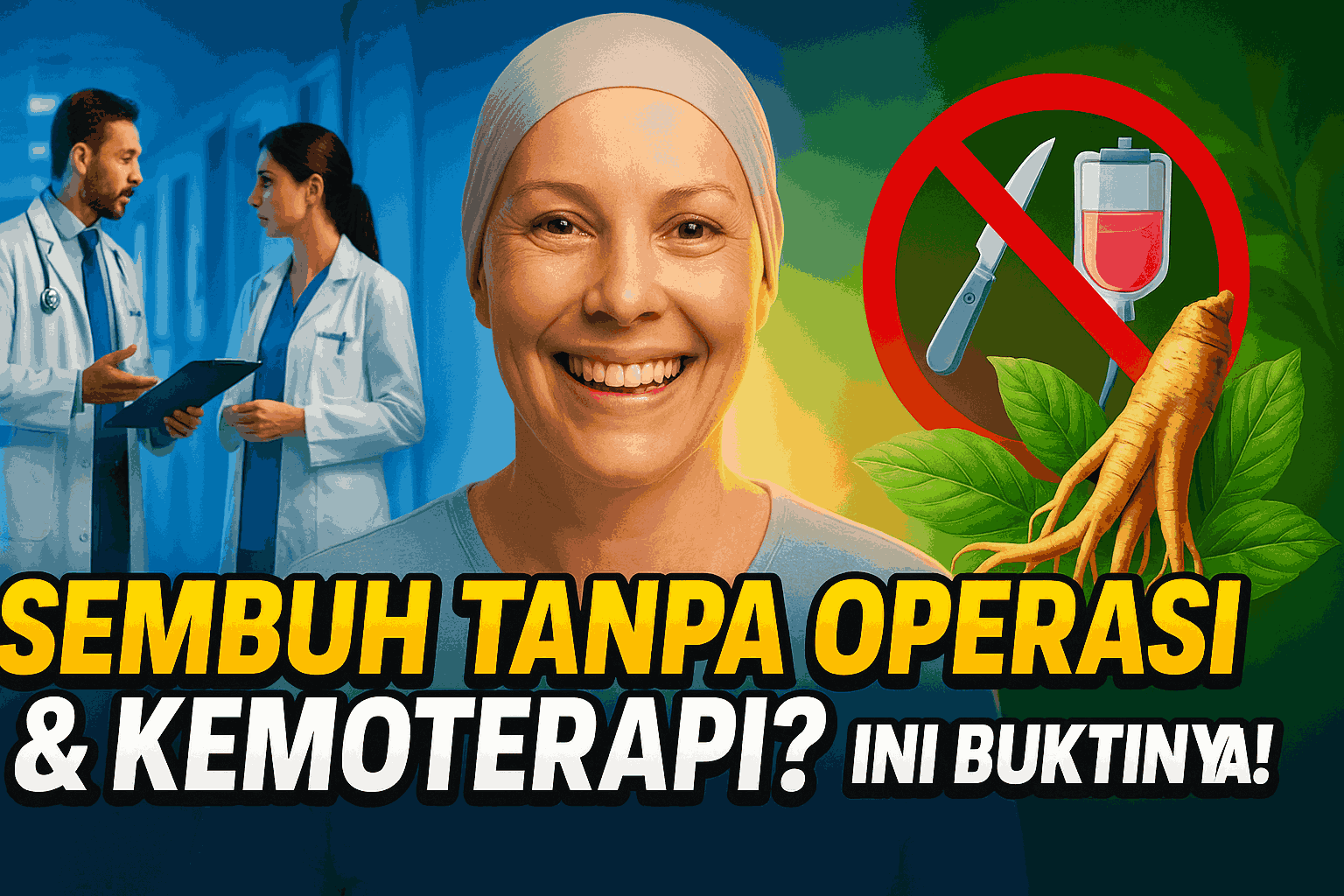 "Sembuh Tanpa Operasi & Kemoterapi? Ini Buktinya!"